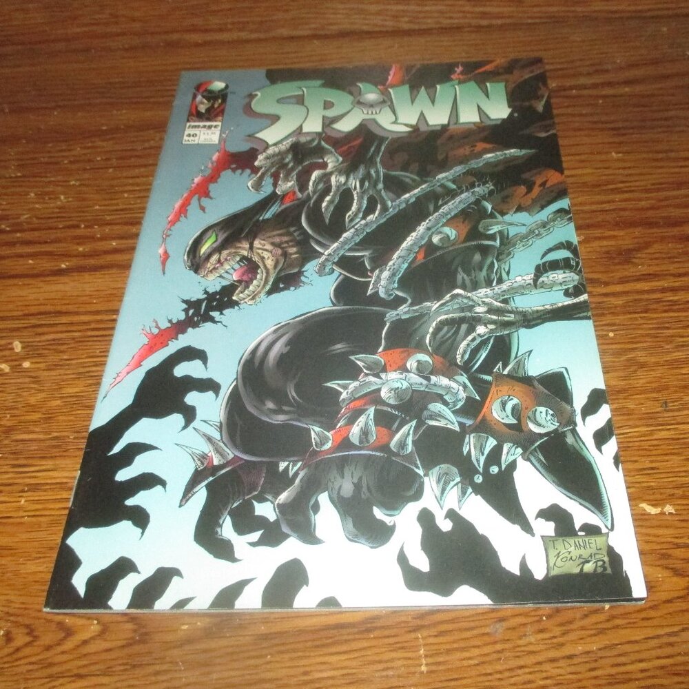 Spawn #40 Variant D Cover (Image Comics, 1996)